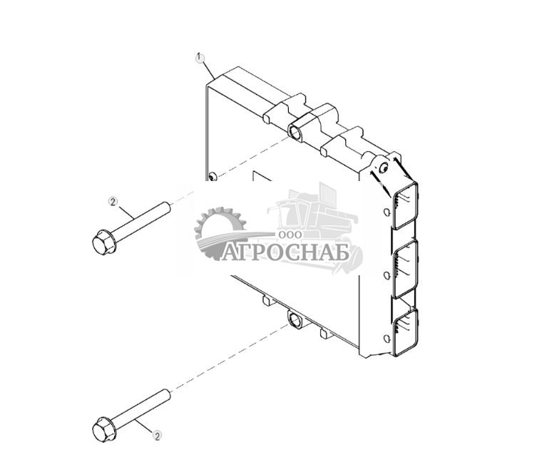Блок управления двигателем (БУД) - ST879309 122.jpg